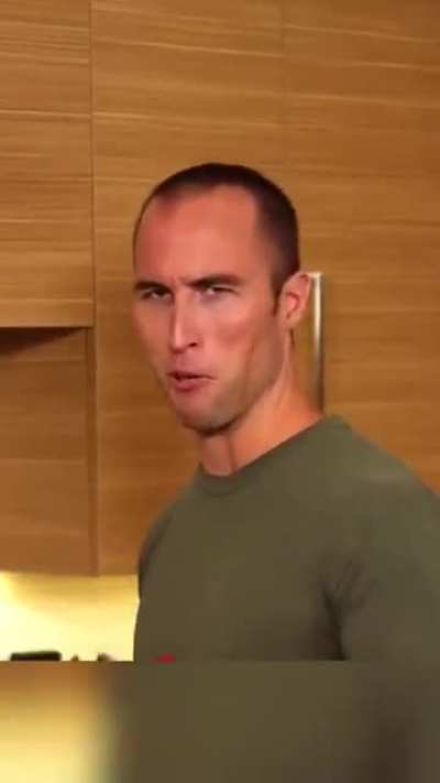 Isn't your husband home?