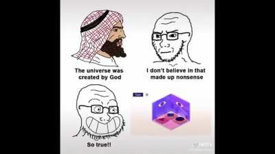 Not sure about you guys, but God seems much more believable