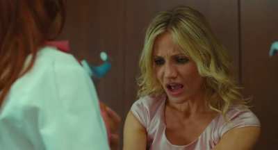 Cameron Diaz Is So Jealous Of Christine Smith's Tits She Has To Feel Them