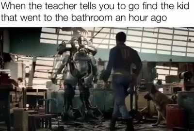 What the kid doin