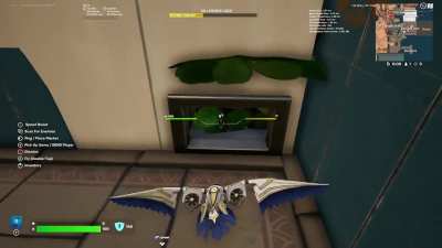 Falcon Vents Mechanic, first thought i had for a mechanic on my new map allowing the player to find secrets or quest areas. the vines also make the fans quieter and the helicopter pad makes for first person drone flight