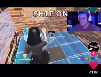 He's cracked at Fortnite my guy.