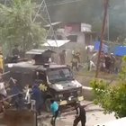 Kashmiri Muslims ripped Army's truck becuase they sent Riyaz Naikoo to Hell. And for these local Muslims, 5 Army Jawans had sacrificed their lives. These choo*S were also responsible for ambushing our jawans who came to save them