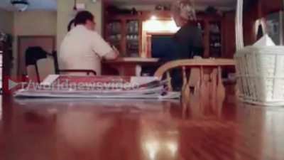 Mother thinks that if she yells at her son loud enough, he will believe in God again