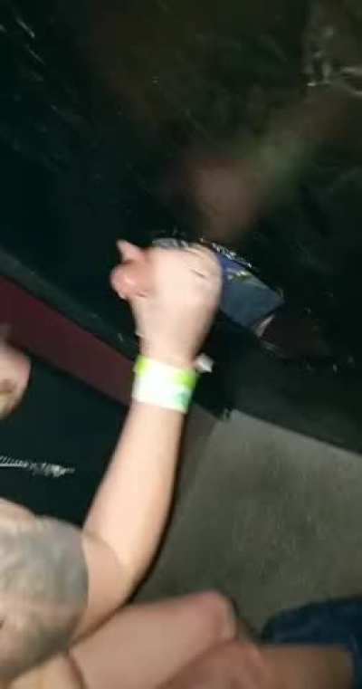 Glory Hole Hotwife Wife from Lansing Michigan Amber takes a load in her mouth
