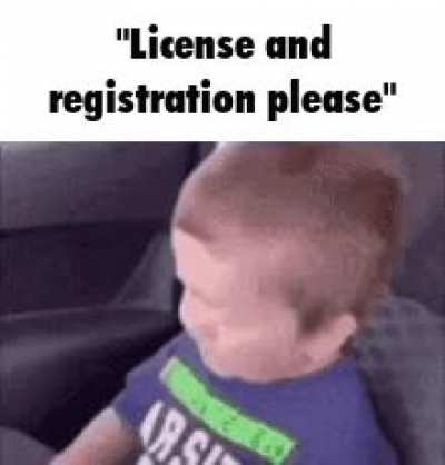 Me when police