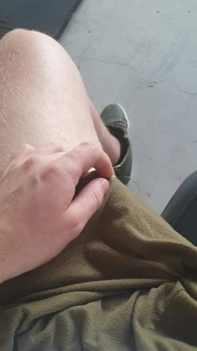 (M)y Sunday morning garage workout sometimes leaves me wanting a training partner