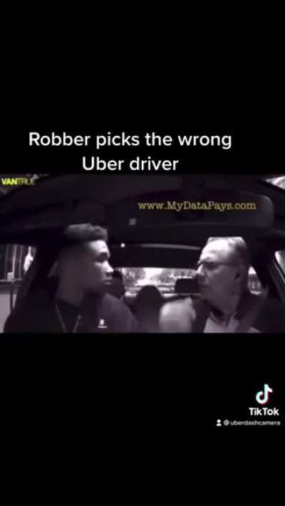 To rob an uber