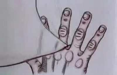 just a normal paper cut