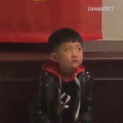 I guess he needs to let his mom loose a bit.