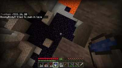 I just traumatized the one person who plays MC with me.