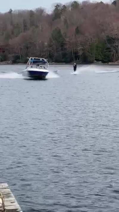 Cold Water Skiing
