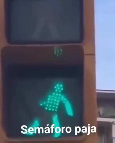 Semáforo paja