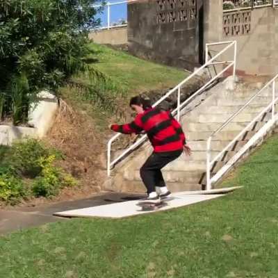 HMFT after i remember i cant skate on grass
