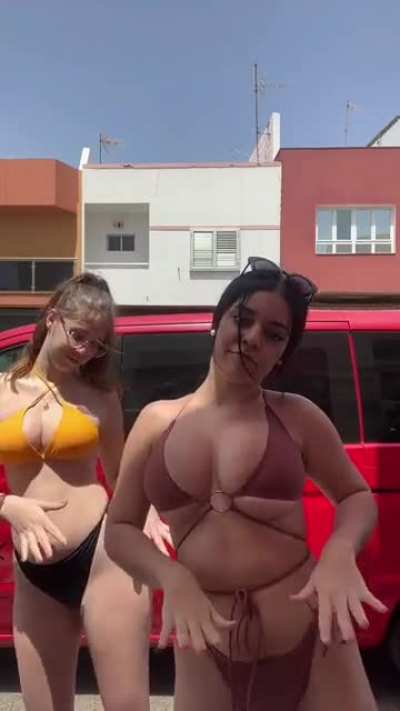 big boobs in bikinis
