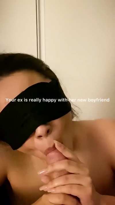 You asked her to stop cheating…