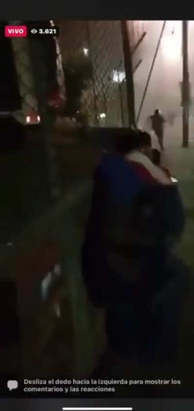 Armed Protesters Shooting in Cali - Colombia