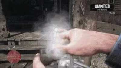 Shotgun up close