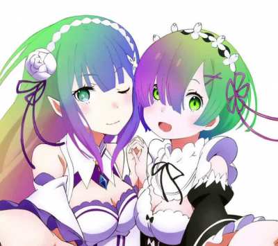 Rem & Emilia [Re: Zero]