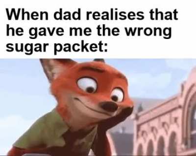 Dad should I snort it?