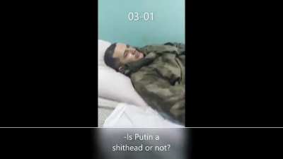 The Russian rocket artillery soldier that went viral has been captured by Ukrainian forces.