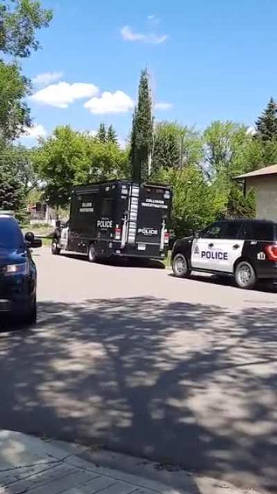 High speed chase ended in Allendale, man mows lawn like nothings going on