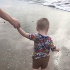 Lovely moment at the beach