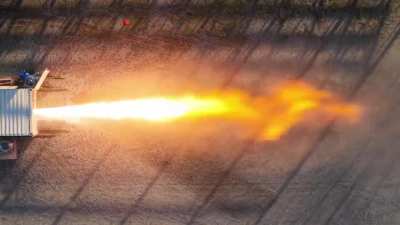 Moon and Mars Industries - 12kN engine dynamic test firing