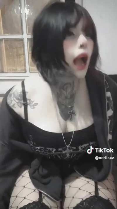 Goth thighs