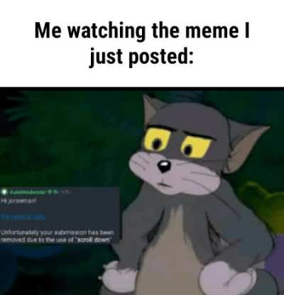 I've had so many taken down