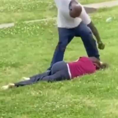 White privileged woman taken down