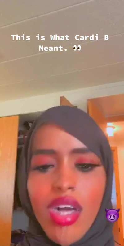 No idea what she meant to be doing