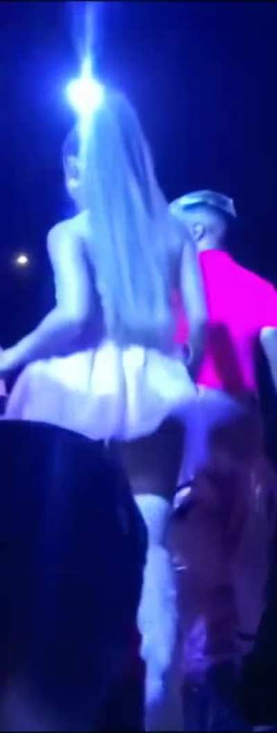 Upskirt cheek
