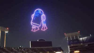 [Highlight] Oakland A's Star Wars Drone Show (08/27/21)