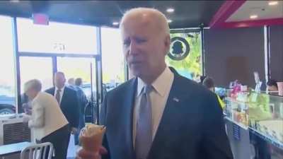Biden said 