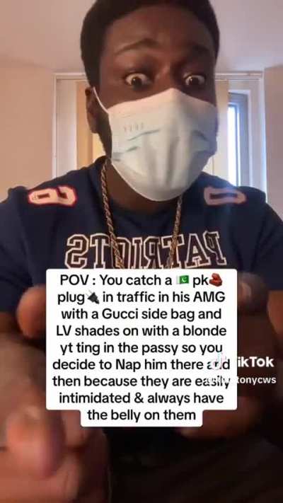 This black tony guy really has something against Asians 😂 I’ve seen him pop up on my fyp and 5 posts have been about South Asians and even arguing in comments with people chatting shit about them
