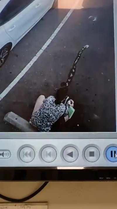 (NSFW) Urinating in a parking lot in broad daylight