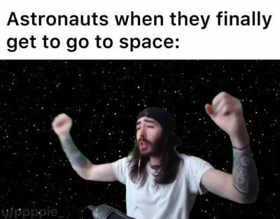 Jesus doesn’t need a spacesuit.