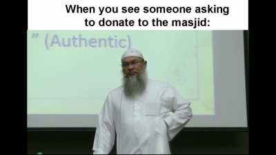 'Whoever builds a mosque in which the Name of Allah is mentioned, Allah will build a house for him in Paradise.'