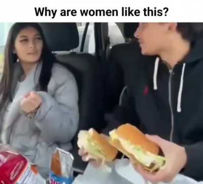 You can't win.