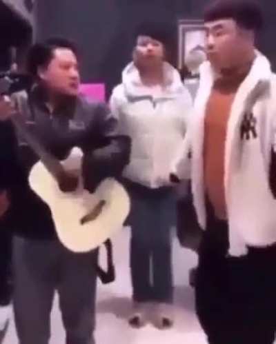 It's good when there are friends
