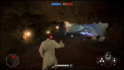 Princess Leia hard carry vs STACKED team