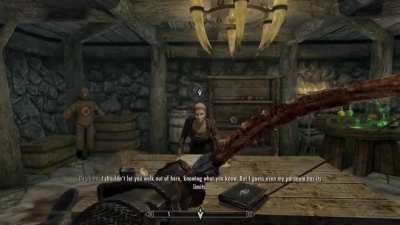 Spoilers for Skyrim