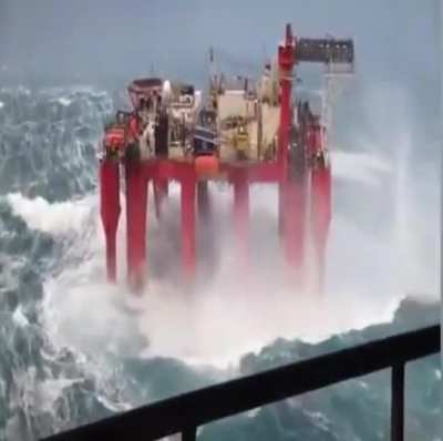 Massive waves.