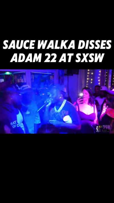 Sauce Walka Disses Adam22 in Freestyle