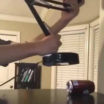 He tried.