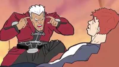 Archer wants Shirou to think