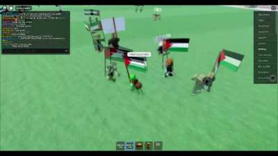 Roblox children following Zionist troll [HD 4K 60FPS]