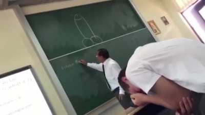 Just another day in school