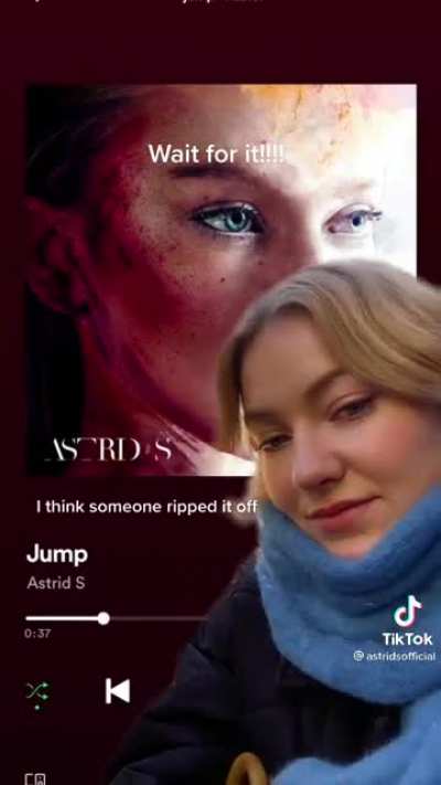 French Montana copying singer Astrid S word by word